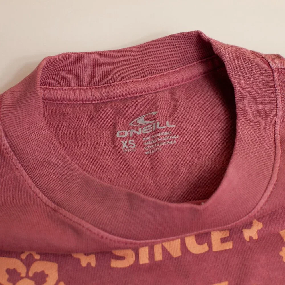 O'Neil Blush Here Now XS T-shirt - Picture 3 of 8